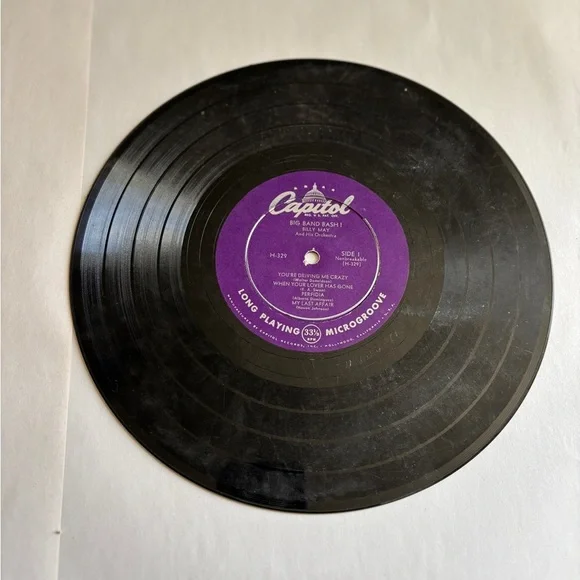 Billy May-"Big Band Bash"- Capitol Records1952 Vintage Album - Picture 3 of 4